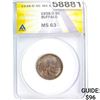 Image 1 : 1938-D 5C Buffalo ANACS MS63