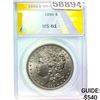 Image 1 : 1899 Morgan Dollar ANACS MS61