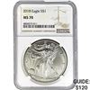 Image 1 : 2018 American Silver Eagle NGC MS70