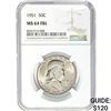 Image 1 : 1951 50C NGC MS64 FBL