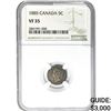 Image 1 : 1885 Canada 5C NGC VF35