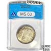 Image 1 : 1923-S 50C Monroe ANACS MS63