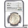 Image 1 : 1882 $1 NGC MS64