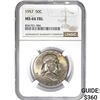 Image 1 : 1957 50C NGC MS66 FBL
