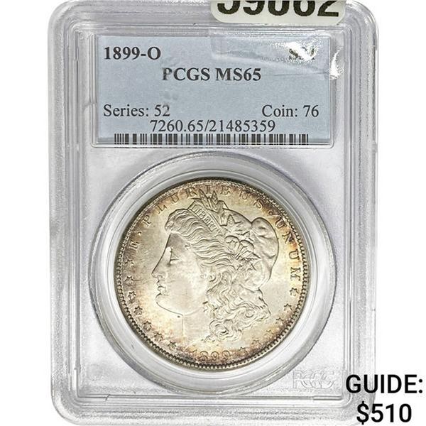 1899-O Morgan Dollar PCGS MS65