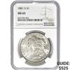 Image 1 : 1881-S $1 NGC MS65