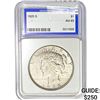 Image 1 : 1925-S Peace Dollar IGS AU53