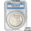 Image 1 : 1889 Morgan Silver Dollar NGA MS66