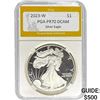 Image 1 : 2023-W $1 PGA PR70 DCAM Silver Eagle