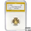 Image 1 : 2004 $5 Gold Eagle PGA PR69 DCAM