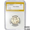 Image 1 : 1939-D 25C PGA MS66