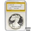 Image 1 : 2023-W $1 PGA PR70 DCAM Silver Eagle