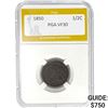 Image 1 : 1850 1/2C PGA VF30