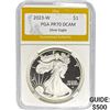Image 1 : 2023-W $1 PGA PR70 DCAM Silver Eagle