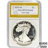Image 1 : 2023-W $1 PGA PR70 DCAM Silver Eagle