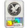 Image 2 : 2023-W $1 PGA PR70 DCAM Silver Eagle