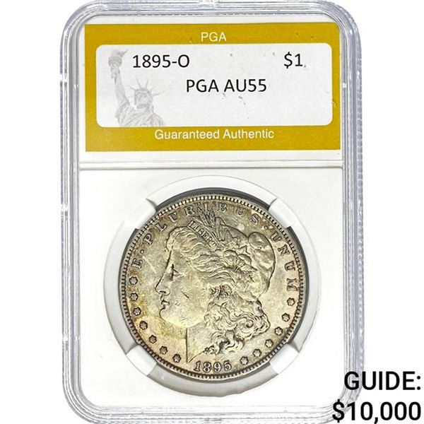 1895-O $1 PGA AU55