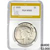 Image 1 : 1935 $1 Peace Dollar PGA MS65