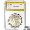 Image 1 : 1899 $1 Morgan Dollar PGA MS65