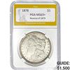 Image 1 : 1878 $1 Morgan Dollar Reverse of 1879 PG
