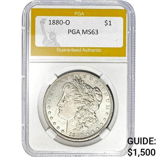 1880-O $1 PGA MS63