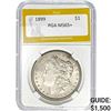Image 1 : 1899 $1 Morgan Dollar PGA MS65+