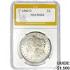 Image 1 : 1880-O $1 PGA MS63