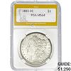 Image 1 : 1883-CC Morgan Dollar PGA MS64