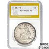Image 1 : 1877-S Trade Dollar PGA MS65 PL