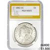 Image 1 : 1882-CC Morgan Dollar PGA MS65
