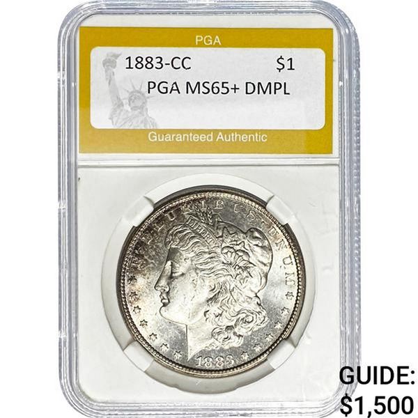 1883-CC $1 PGA MS65+ DMPL