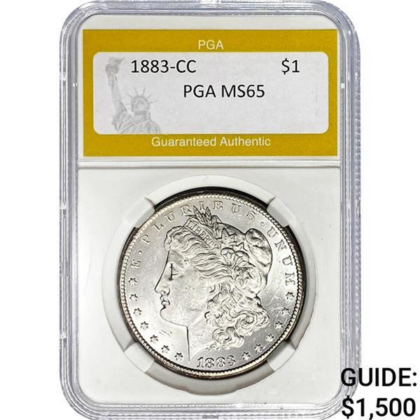 1883-CC $1 PGA MS65
