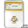 1889 G$1 PGA MS68