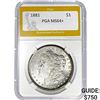 Image 1 : 1881 $1 PGA MS64+