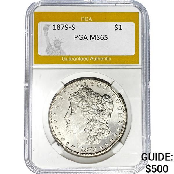 1879-S $1 PGA MS65