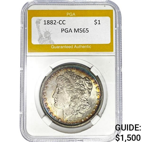 1882-CC $1 PGA MS65