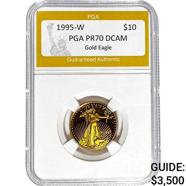 1995-W $10 PGA PR70 DCAM Gold Eagle