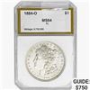 1884-O Morgan Silver Dollar PCI MS64 PL