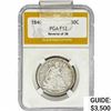 1840 REV 38 Seated Liberty Half Dollar PGA F12