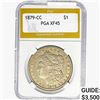 1879-CC Morgan Silver Dollar PGA XF45