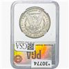 Image 2 : 1882-CC Morgan Silver Dollar PGA MS64