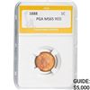 Image 1 : 1888 1C PGA MS65 RED