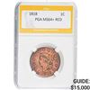 Image 1 : 1818 1C PGA MS64+ RED