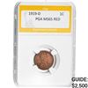 Image 1 : 1919-D 1C PGA MS65 RED