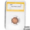 Image 1 : 1887 1C PGA PR65 CAMEO