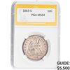 Image 1 : 1863-S 50C PGA MS64