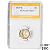 Image 1 : 1939-S Mercury Dime PGA MS65 FSB