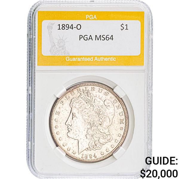 1894-O $1 PGA MS64
