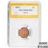 Image 1 : 1873 1C Open 3 PGA MS64 RED