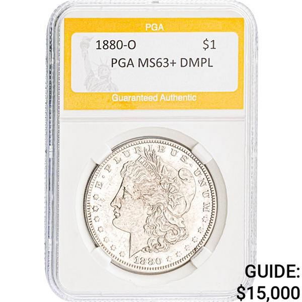 1880-O $1 PGA MS63+ DMPL